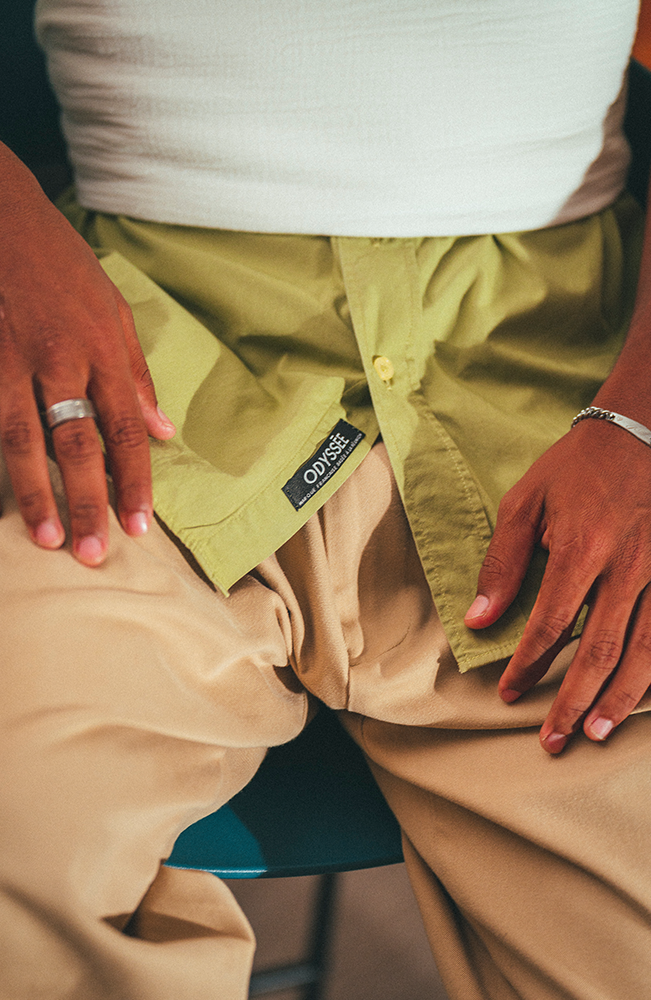 La routine - Le pantalon beige