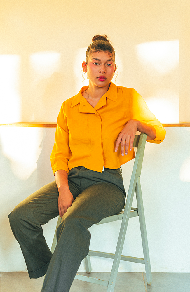 La routine - Le pantalon vert sapin